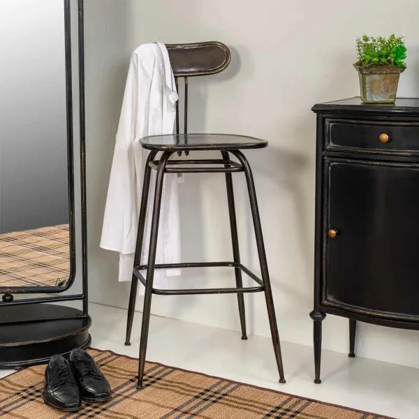 taburete Alexandra House Living Brūns Metāls 36 x 106 x 45 cm