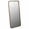 Sienas spogulis Alexandra House Living Bronza Metāls 72 x 72 x 33 cm