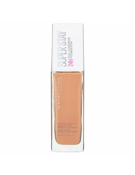 Liquid Make Up Base Superstay Maybelline Full Coverage 58-true caramel (Refurbished A+)