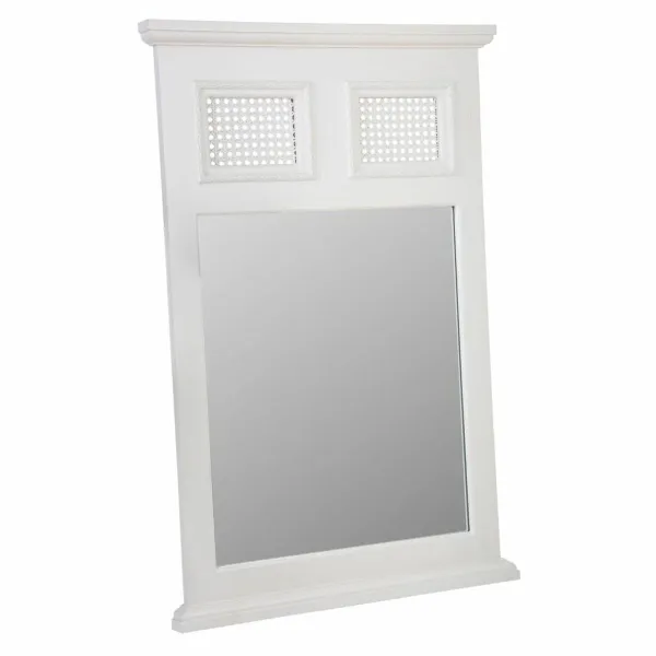 Wall mirror Alexandra House Living Grey Pink 90 x 4 x 60 cm Rectangular