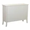Bufete Alexandra House Living Pelēks Stikls Egles koksne 37 x 84 x 110 cm