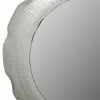 Sienas spogulis Alexandra House Living Sudrabains 76 x 11 x 76 cm Apļi