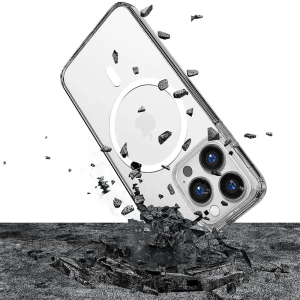 3mk Mag Case - Case for iPhone 15 Pro (Transparent)