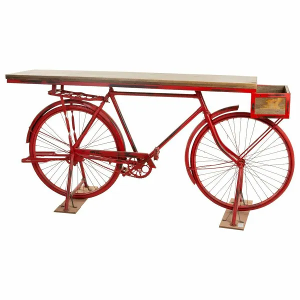 Hall Alexandra House Living Bike Brown Red 50 x 90 x 198 cm