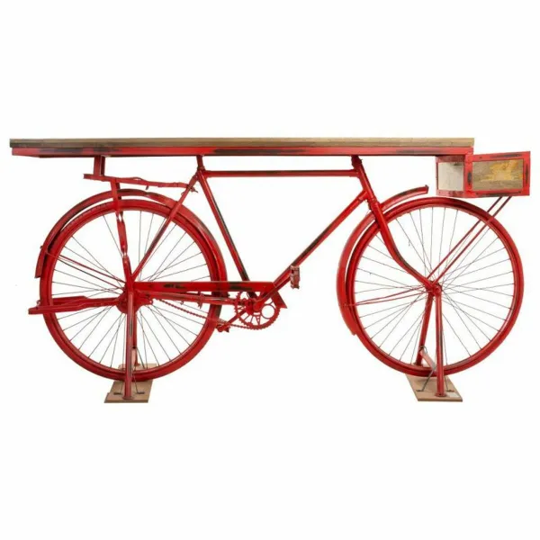 Hall Alexandra House Living Bike Brown Red 50 x 90 x 198 cm