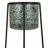 Sodinamųjų komplektas Alexandra House Living Mėlyna Juoda Metalinis 23 x 45 x 23 cm 26 x 70 x 26 cm 2 Dalys