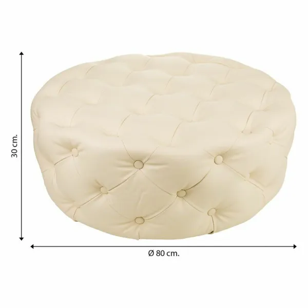 Банкетка Alexandra House Living PVC Деревянный MDF 80 x 30 x 80 cm
