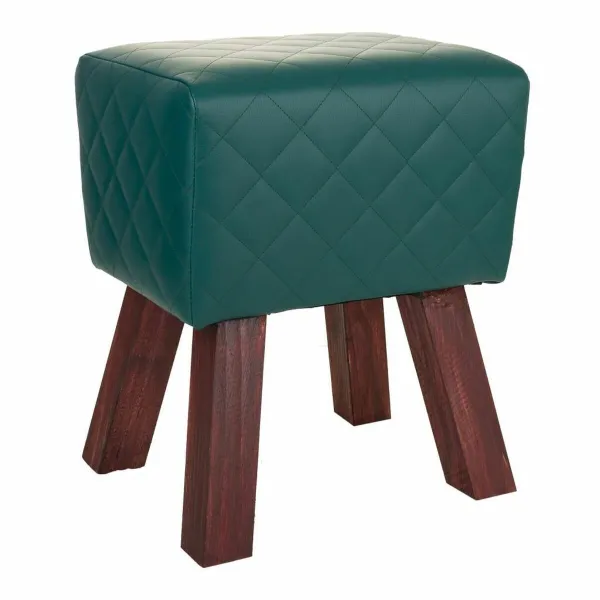 Taburetė Alexandra House Living PVC Medžio MDF 30 x 47 x 36 cm