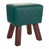 Taburetė Alexandra House Living PVC Medžio MDF 30 x 47 x 36 cm