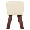 taburete Alexandra House Living PVC Koks MDF 30 x 47 x 72 cm