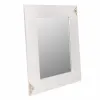 Sieninis veidrodis Alexandra House Living Balta stiklas Medžio MDF 2 x 90 x 70 cm
