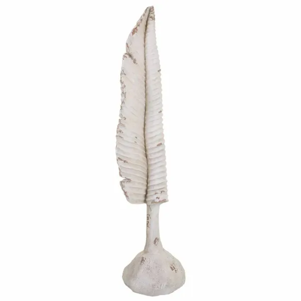 Dekoratīvās figūriņas Alexandra House Living Balts Lapa 38 x 180 x 38 cm