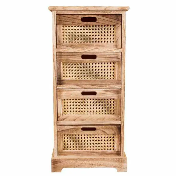 Komoda Alexandra House Living Cukranendrių žirklės Paulovnijos mediena 29 x 75 x 35 cm
