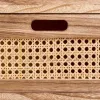 Chest of drawers Alexandra House Living Cane Paolownia wood 29 x 75 x 35 cm