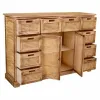 Sideboard Alexandra House Living Paolownia wood 33 x 78 x 113 cm