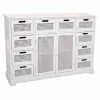 Bufete Alexandra House Living Balts Paulovnijas koks Koks MDF 33 x 78 x 113 cm