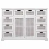 Bufete Alexandra House Living Balts Paulovnijas koks Koks MDF 33 x 78 x 113 cm