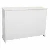 Sideboard Alexandra House Living White Paolownia wood MDF Wood 33 x 78 x 113 cm