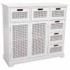 Bufete Alexandra House Living Balts Paulovnijas koks Koks MDF 33 x 78 x 86 cm