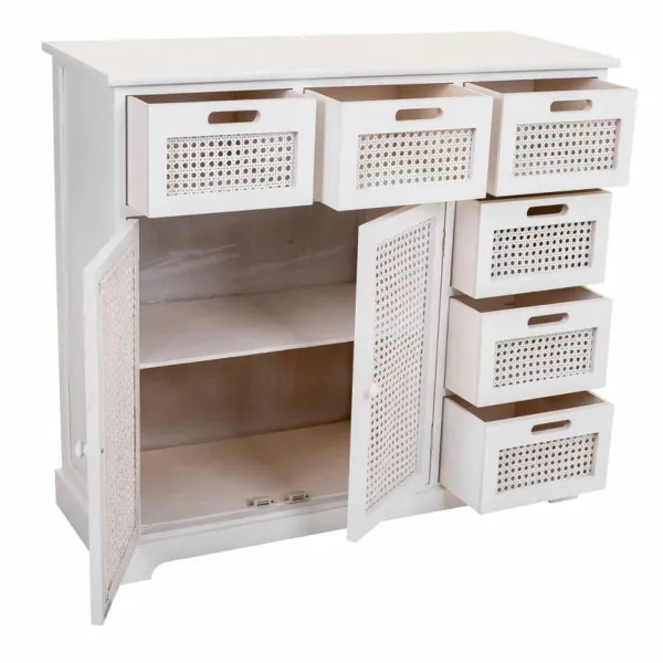 Bufete Alexandra House Living Balts Paulovnijas koks Koks MDF 33 x 78 x 86 cm