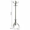 Hat stand Alexandra House Living Nutmeg 45 x 182 x 45 cm