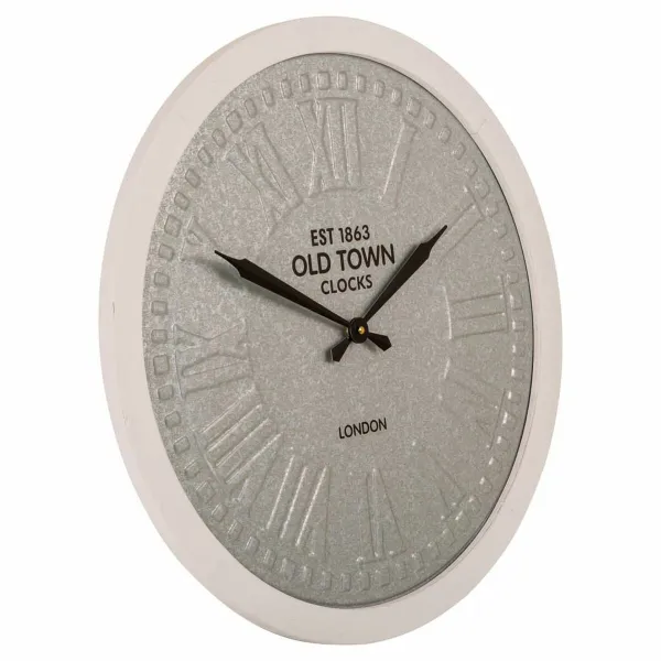 Sieninis laikrodis Alexandra House Living Metalinis Medžio MDF 60 x 6 x 60 cm