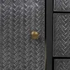 Indauja Alexandra House Living Ruda Pilka Medžio Metalinis 36 x 82 x 121 cm