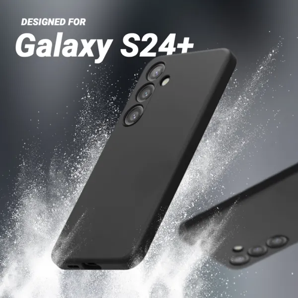 Crong Color Cover - Samsung Galaxy S24+ Case (Black)