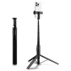 Spigen S541W Bluetooth Selfie Stick Tripod - Smartphone Tripod / Selfie Stick Holder (Black)