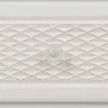 Nightstand Alexandra House Living White Cream 26 x 60 x 31 cm