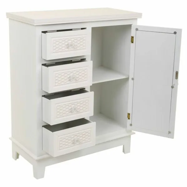 Hall Alexandra House Living White Cream 32 x 84 x 66 cm