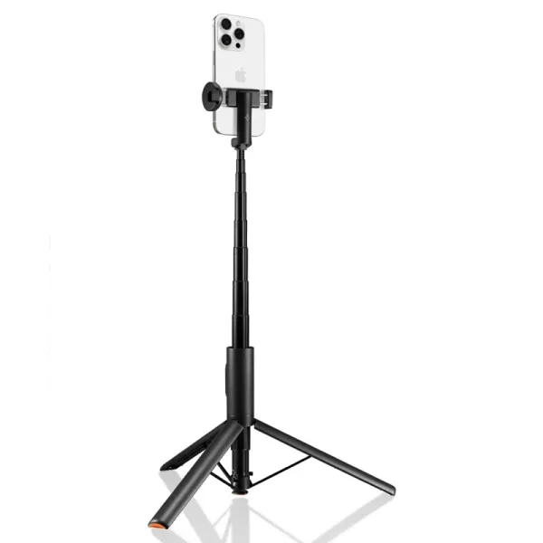 Spigen S541W Bluetooth Selfie Stick Tripod - Smartphone Tripod / Selfie Stick Holder (Black)