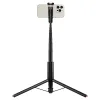 Spigen S541W Bluetooth Selfie Stick Tripod - Smartphone Tripod / Selfie Stick Holder (Black)