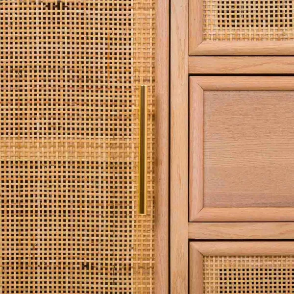 Indauja Alexandra House Living Natūralus Medžio MDF 81 x 40 x 120 cm