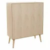 Шкаф Alexandra House Living Натуральный Деревянный MDF 37 x 101 x 80 cm