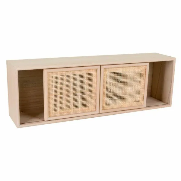 Hyllyt Alexandra House Living Luonnollinen Puu MDF 26 x 17 x 81 cm