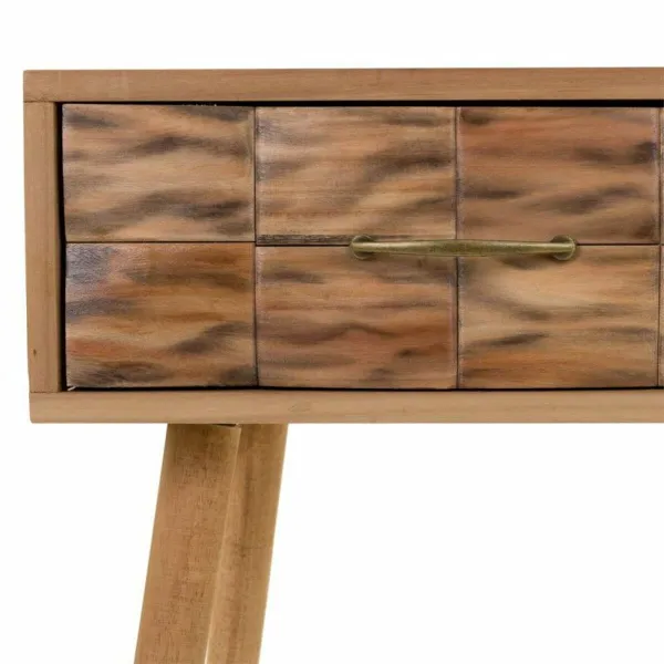 Hall Table with Drawers Alexandra House Living Natural 43 x 79 x 87 cm