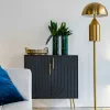 Мебель для прихожей Alexandra House Living Серый Позолоченный 37 x 84 x 75 cm