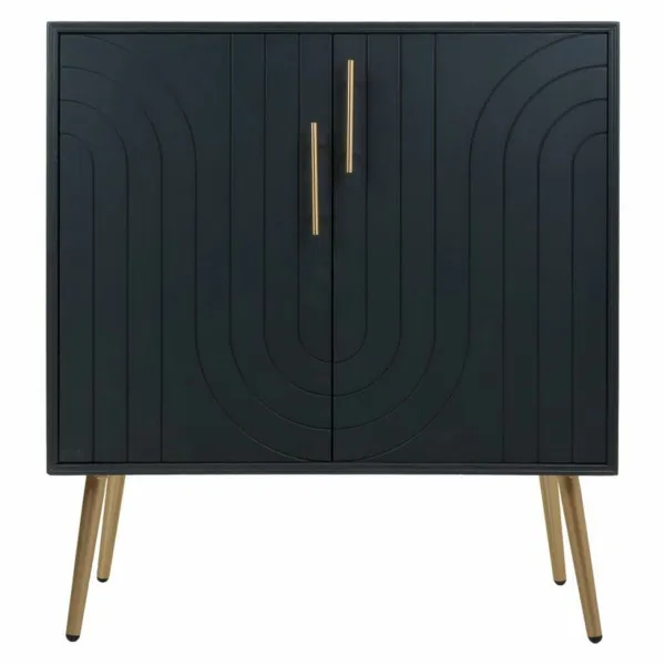 Мебель для прихожей Alexandra House Living Серый Позолоченный 37 x 84 x 75 cm