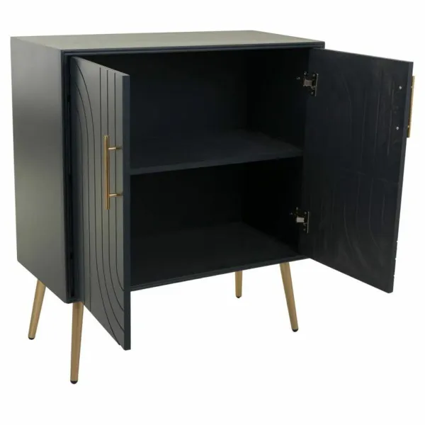 Hall Alexandra House Living Grey Golden 37 x 84 x 75 cm