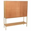 Bufete Alexandra House Living Bronza Dabisks Dzelzs Egles koksne 37 x 139 x 120 cm