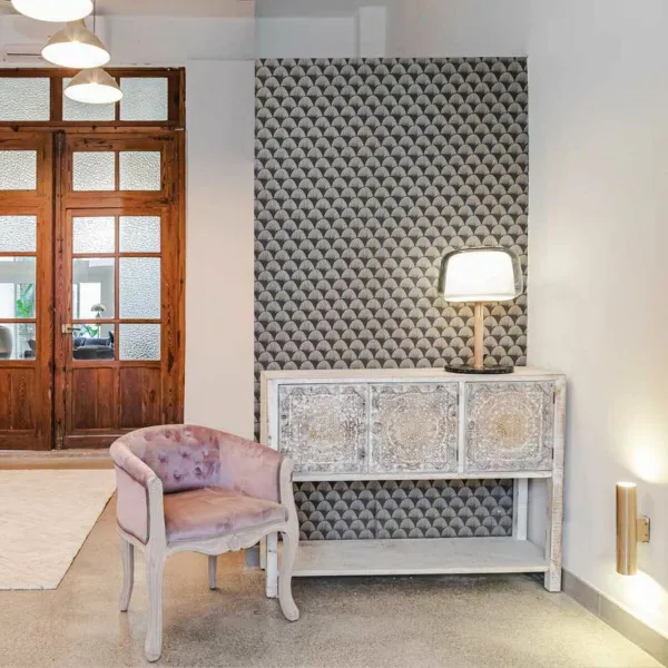 Indauja Alexandra House Living Mėlyna Eglės mediena Medžio MDF 35 x 90 x 125 cm