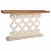 Salė Alexandra House Living Balta 30 x 78 x 142 cm