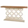 Hall Alexandra House Living White 30 x 78 x 142 cm