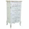 Lipasto Alexandra House Living Valkoinen Kuusi Puu MDF 40 x 98 x 50 cm