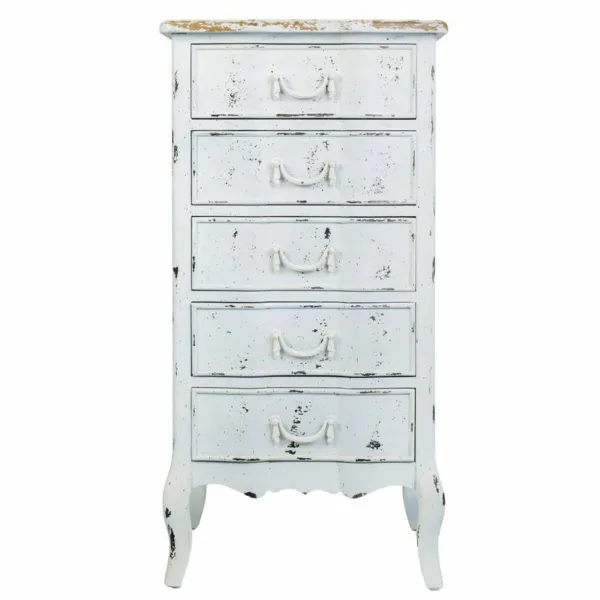 Kumode Alexandra House Living Balts Egles koksne Koks MDF 40 x 98 x 50 cm