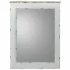 Seinäpeili Alexandra House Living Valkoinen 3 x 90 x 70 cm Suorakulmainen