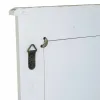 Sieninis veidrodis Alexandra House Living Balta 3 x 90 x 70 cm Stačiakampis