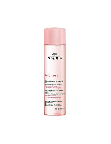 Facial Make Up Remover Nuxe Very Rose 3-in-1 Micellar Water 200 ml