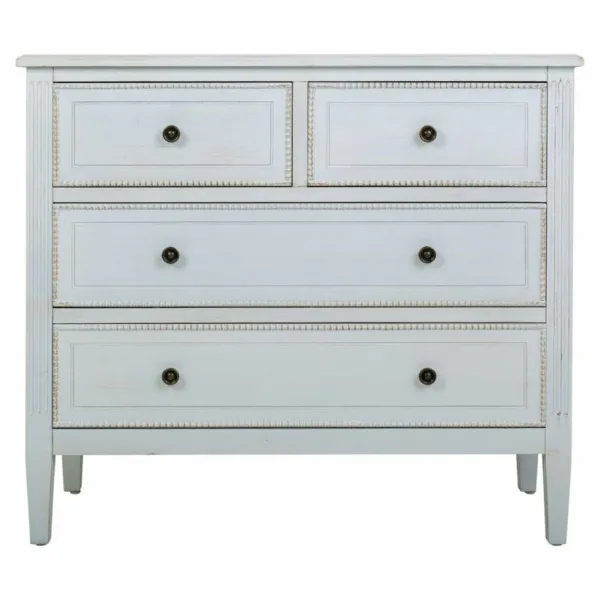 Kumode Alexandra House Living Balts Egles koksne Koks MDF 36 x 75 x 85 cm